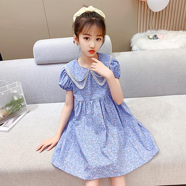 子供服 ワンピース ピンク 160 韓国子ども服 キッズ 女の子 春夏 半袖ワンピース 花柄 子供ドレス 結婚式 誕生日 ベビー ジュニア お姫様 おしゃれ 可愛い 新品 Y4572 アユストア 通販 Yahoo ショッピング