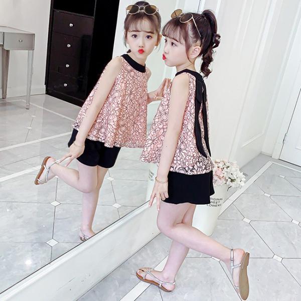 子供服 セットアップ キッズ 女の子 春夏 トップス ブラウス Tシャツ 花柄 ハーフパンツ ショートパンツ 韓国子ども服 ジュニア ベビー服 おしゃれ 可愛い 新品 Y アユストア 通販 Yahoo ショッピング