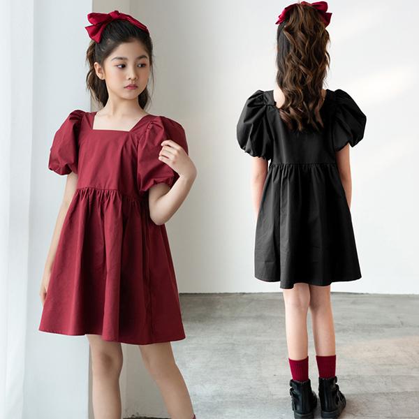 親子ペア 子供服 ワンピース 160 韓国子ども服 キッズ 女の子 夏服 半袖ワンピース 無地 子供ドレス 結婚式 誕生日 ベビー服 ジュニア お姫様 おしゃれ 可愛い Y アユストア 通販 Yahoo ショッピング