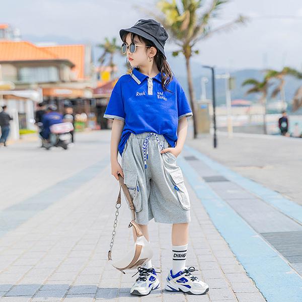ジャージ キッズ 女子 上下 半袖 春夏 子供服 セットアップ トップス Tシャツ ハーフパンツ ガウチョパンツ 半ズボン スポーツウェア 部屋着 可愛い おしゃれ Y アユストア 通販 Yahoo ショッピング