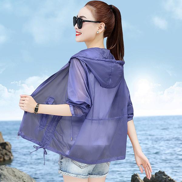 Uvカットパーカー レディース 涼しい 冷感 夏 長袖 紫外線対策 日焼け防止 フード ラッシュガード 羽織り 虫よけ 冷房対応 吸汗速乾 大きいサイズ 着痩せ 新品 Y アユストア 通販 Yahoo ショッピング