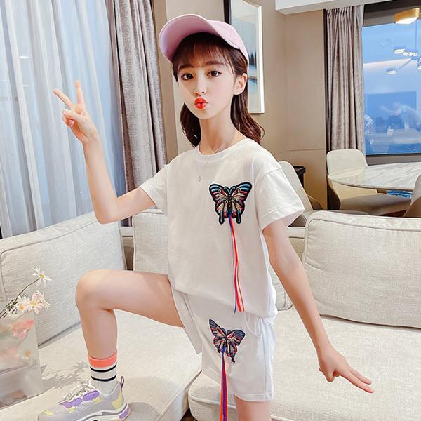 ジャージ キッズ 女子 上下 半袖 夏服 子供服 セットアップ トップス Tシャツ パンツ ズボン スポーツウェア 部屋着 薄手 涼しい カジュアル 可愛い おしゃれ Tl4rcxipek 子ども服 Www Surfradio Fr