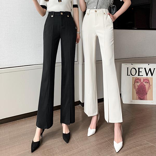 ガウチョパンツ レディース 春夏 ボトムス ロングパンツ 長ズボン ハイウエスト 楽ちん 美脚 体型カバー きれいめ 大きいサイズ おしゃれ 着痩せ 大人 通勤 上品 Y4569 アユストア 通販 Yahoo ショッピング
