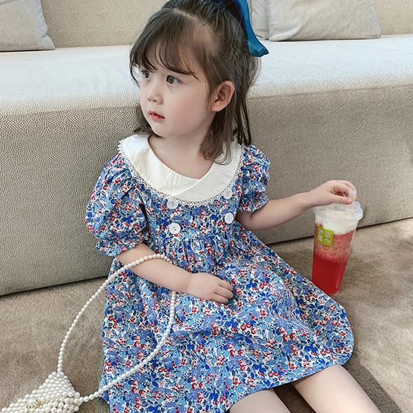 子供服 ワンピース 韓国子ども服 キッズ 女の子 夏服 半袖 花柄ワンピース 子供ドレス 結婚式 誕生日 お姫様 ジュニア ベビー服 赤ちゃん おしゃれ 可愛い 新品 Y4595 アユストア 通販 Yahoo ショッピング