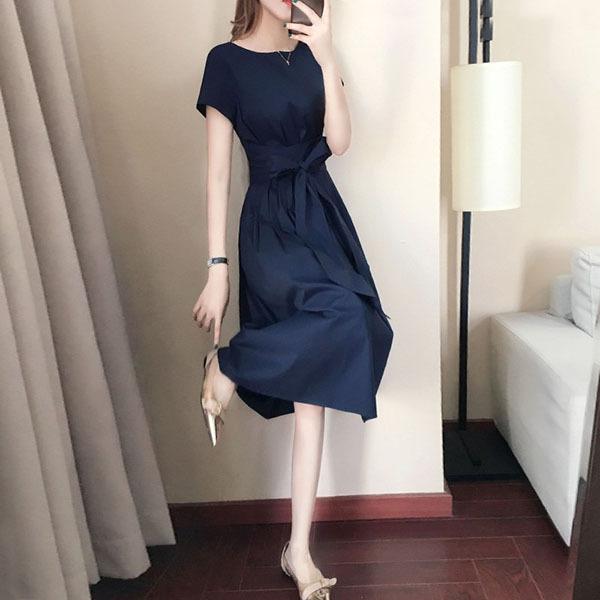 ワンピース レディース 40代 代 きれいめ 夏服 半袖 シャツワンピース ロング丈 チュニック 大きいサイズ パーティードレス おしゃれ 可愛い 着痩せ 上品 通勤 Y4572 アユストア 通販 Yahoo ショッピング