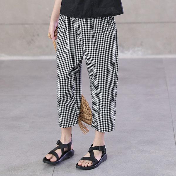 子供服 女の子 ズボン 160 150 130 韓国子供服 キッズ 七分丈パンツ チェック柄 夏 薄手 ボトムス ストレッチパンツ ウェストゴム 伸びる 可愛い おしゃれ 新品 Y4580 アユストア 通販 Yahoo ショッピング