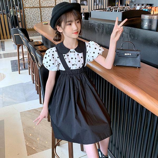 子供服 女の子 ワンピース 夏服 上下セット 160 150 130 1 ドレス 子供 結婚式 半袖tシャツ キッズ 韓国子供服 ジュニア お姫様 ベビー おしゃれ 可愛い 新品 Y アユストア 通販 Yahoo ショッピング