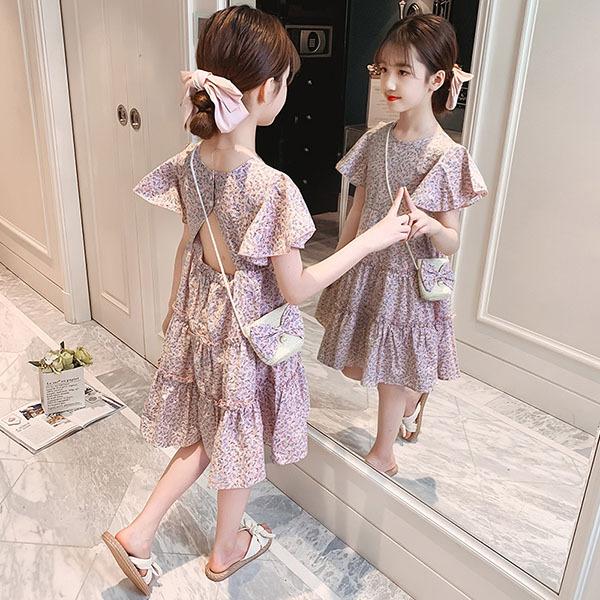 子供服 女の子 ワンピース 夏服 160 150 130 1 韓国子供服 花柄ワンピース 子供ドレス キッズ ジュニア ベビー服 お姫様 誕生日 七五三 おしゃれ 可愛い 新品 Y アユストア 通販 Yahoo ショッピング