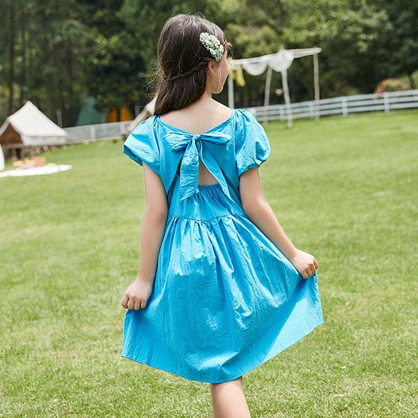 子供服 ワンピース 女の子 夏服 韓国子供服 半袖ワンピース 蝶結び 子供ドレス キッズ ジュニア ベビー服 お姫様 誕生日 七五三 おしゃれ 可愛い 新品 160cm Y アユストア 通販 Yahoo ショッピング