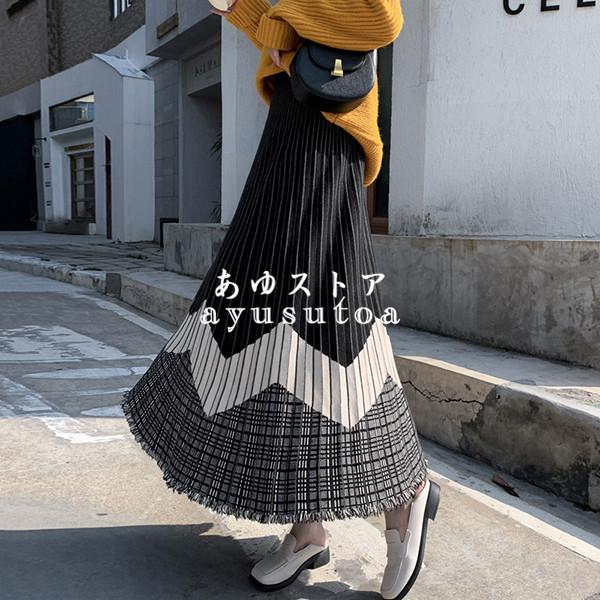 ロングスカート レディース 秋冬 スカート ロング 40代 ボトムス フレアスカート マキシスカート Aライン きれいめ 大きいサイズ おしゃれ 着痩せ 暖かい 上品 Y アユストア 通販 Yahoo ショッピング