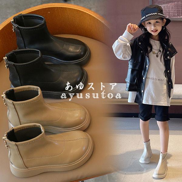 ブーツ キッズ 子供靴 女の子 ショートブーツ シューズ サイドゴア 子供用ブーツ キッズ靴 キッズシューズ ベビー靴 おしゃれ 可愛い 新品 Y4594 アユストア 通販 Yahoo ショッピング