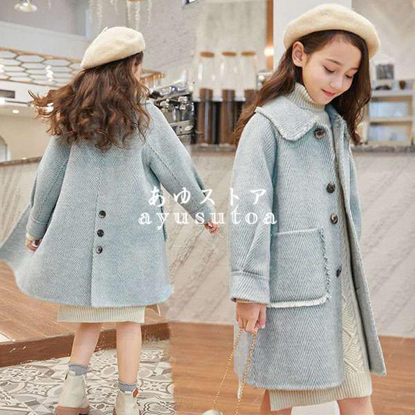 ロングコート キッズ 子供服 女の子 冬 トレンチコート ジャケット アウター パーカー チュニック 韓国子供服 ジュニア ベビー服 暖かい おしゃれ 可愛い 新品 Y4598 アユストア 通販 Yahoo ショッピング