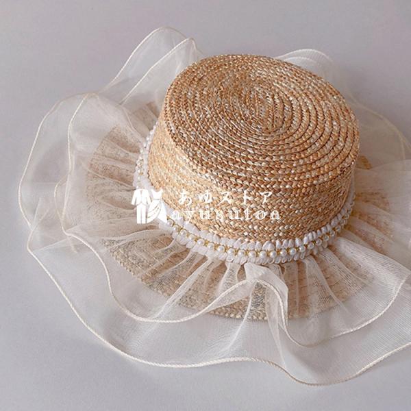 再再販 キッズ 子供 春夏 つば広 紫外線対策 Uvカット 麦わら帽子 女の子 帽子 カンカン帽 日焼け防止 日よけ つば広帽子 夏用 可愛い おしゃれ レース お姫様 帽子 キャップ ご注意 お届け方法によって納期が違います Www We Job Com