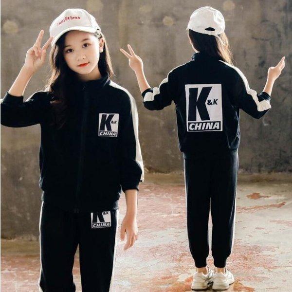 子供服 女の子 セットアップ ジャージ キッズ トレーナー 上下 長袖 春秋 ジュニア 長ズボン スポーツウェア 運動着 おしゃれ 新品 Y アユストア 通販 Yahoo ショッピング