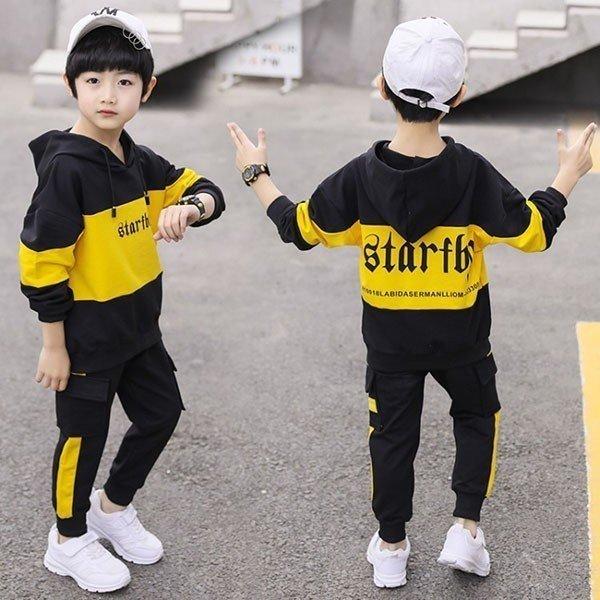 子供服 男の子 セットアップ トレーナー ジャージ キッズ 上下 パーカー 長袖 春秋 ジュニア 長ズボン スポーツウェア 運動服 おしゃれ Y アユストア 通販 Yahoo ショッピング