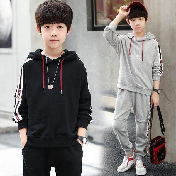 子供服 男の子 セットアップ ズボン キッズ ジャージ スウェット 上下 春秋 ジュニア 長袖パーカー トレーナー スポーツウェア 運動服 おしゃれ Y アユストア 通販 Yahoo ショッピング
