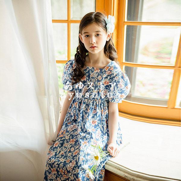 ワンピース キッズ 夏服 子供服 女の子 半袖ワンピース 花柄 韓国子供服 ジュニア ベビー服 子供ドレス 結婚式 お姫様 誕生日 七五三 おしゃれ 可愛い 新品 Y アユストア 通販 Yahoo ショッピング