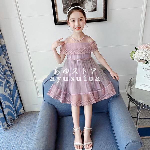 ワンピース キッズ 夏 子供服 女の子 レースワンピース 韓国子供服 ジュニア ベビー服 子供ドレス 結婚式 発表会 ピアノ お姫様 誕生日 七五三 おしゃれ 可愛い Y アユストア 通販 Yahoo ショッピング