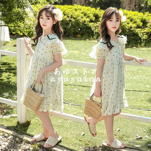 ワンピース キッズ 春夏 子供服 女の子 半袖ワンピース 花柄ワンピース 韓国子供服 ジュニア ベビー服 子供ドレス 結婚式 お姫様 誕生日 七五三 おしゃれ 可愛い Y アユストア 通販 Yahoo ショッピング