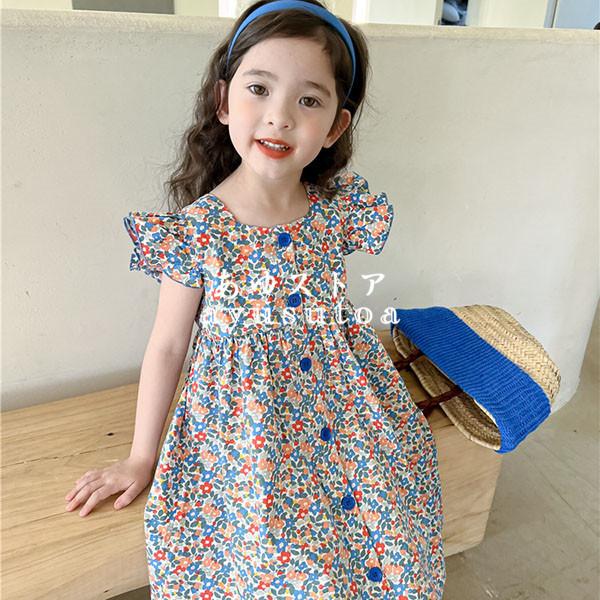 子供服 ワンピース キッズ 夏 女の子 花柄ワンピース 韓国子供服 ベビー服 子供ドレス 結婚式 お姫様 誕生日 七五三 おしゃれ 可愛い 新品 140cm 130cm 1cm Y アユストア 通販 Yahoo ショッピング