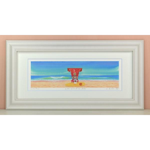 絵画K.Harumi 油彩 額付きサイン入り/K-2