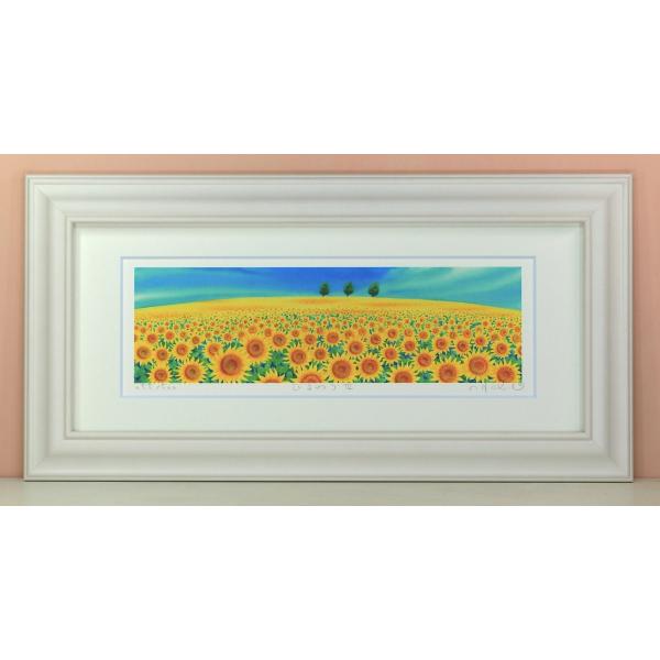 絵画 インテリア　絵　 額付 (銀) 油絵　F4-080311　風景（畑と木） 楽天市場】絵画 今井 治 信州 油絵 F4 絵画 インテリア 額入り