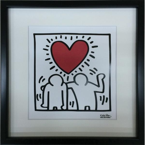 アートフレーム Keith Haring Untitled 絵画 壁掛け 壁飾り インテリア