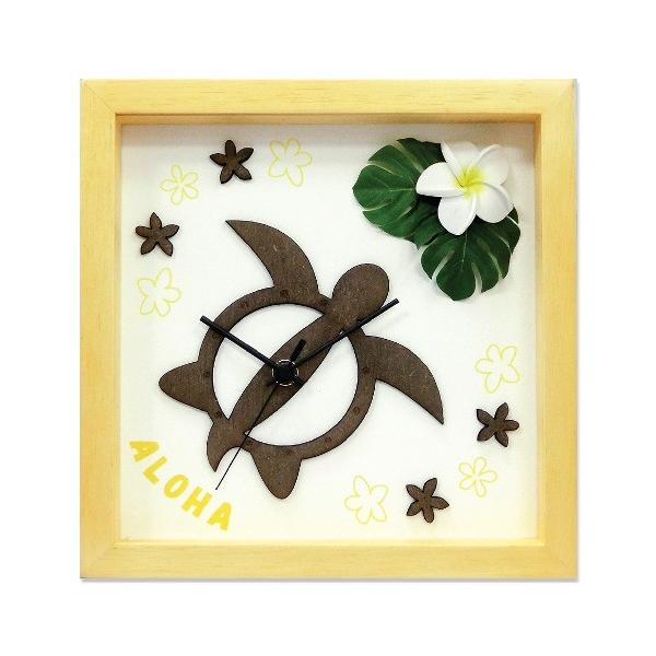 v Hawaiian Clock Honu Flower-NA Yellow EH[NbN CeA Ǌ| Mtg v[g Vzj  A[g