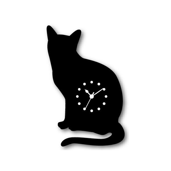 v Silhouette Clock Cat EH[NbN CeA Ǌ| Mtg v[g Vzj  A[g
