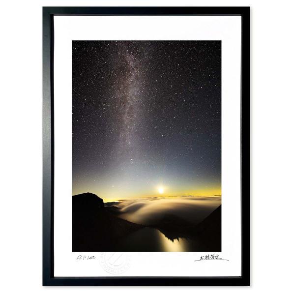 アートパネル　絵画　絵　抽象画　夜空　星　天の川　インテリア　現代アート ayuwara_kim0055-kt