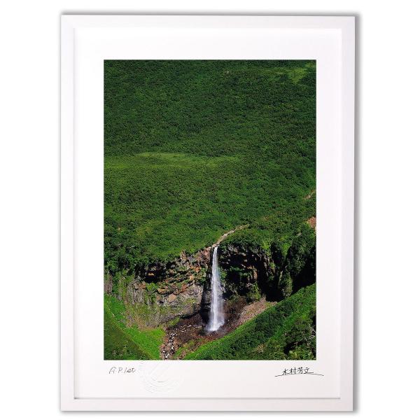 アートフォト 絵画 壁掛け 百四丈滝2 白山 壁飾り インテリア 油絵 花