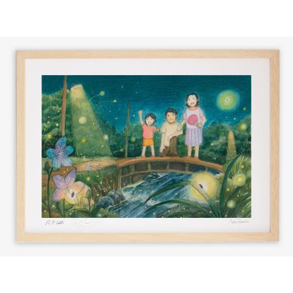 絵画 蛍 壁掛け 壁飾り インテリア 油絵 花 アートパネル