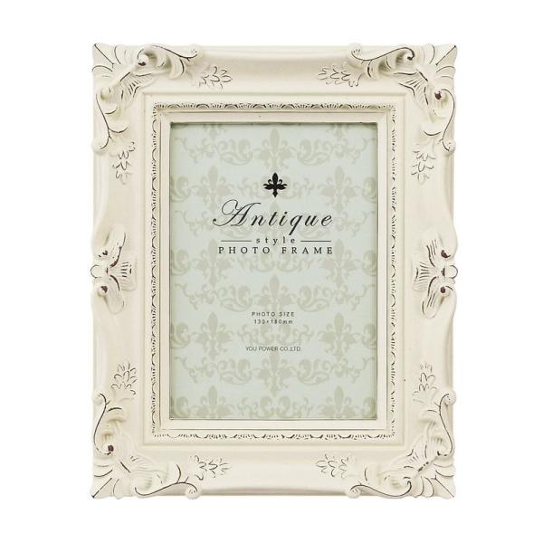 フォトフレーム アンティークスタイル スクエア (アンティークシルバー