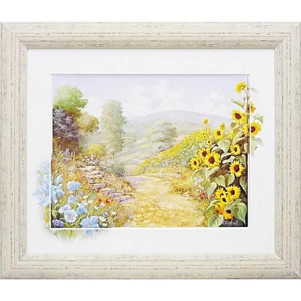 絵画 ピーター モッツ アロング ザ サンフラワー 絵画 壁掛け 壁飾り インテリア 油絵 花 アートパネル ポスター 絵 額入り リビング 玄関 Yp Pm 日本唯一の風景専門店 あゆわら 通販 Yahoo ショッピング