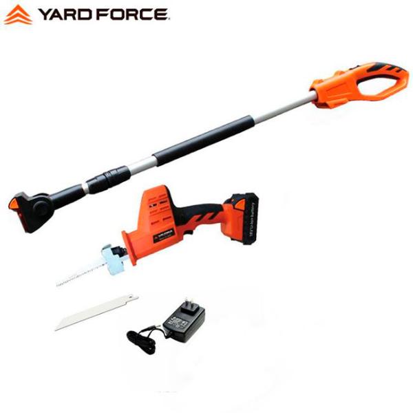 クーポンで800円OFF！ 電動ノコギリ 18Ｖ 高枝のこぎり Y3LS-C08-0000　※代引き不可※北海道は送料別途1500円※沖縄・離島は不可