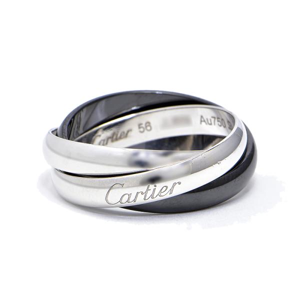 TRINITY（Cartier） カルティエ トリニティリングセラミッククラシック