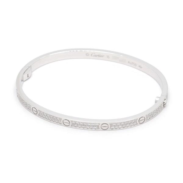 LOVE（Cartier） カルティエ Loveブレスレットスモールモデル パヴェ