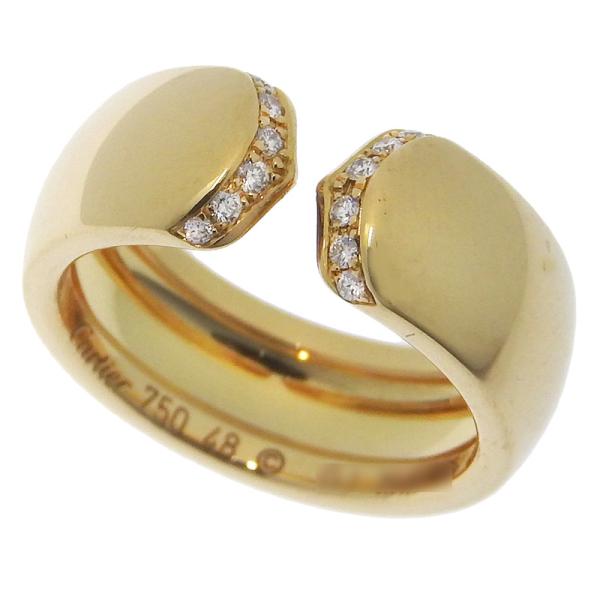 Cartier カルティエ アブソリュセリング #48 8号 ダイヤモンド