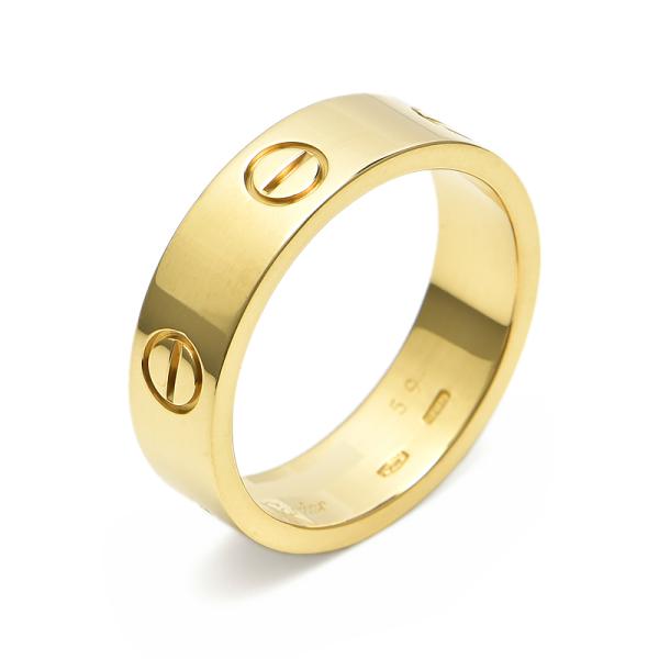 LOVE（Cartier） カルティエ ラブリング #59 19号 K18YG LOVEリング 平