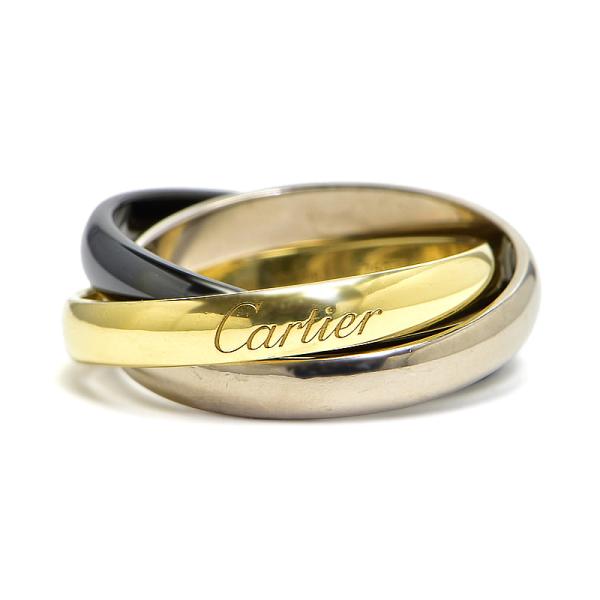 Cartier トリニティSM 48 TRINITY（Cartier） カルティエ トリニティリング #48 8号 K18YG