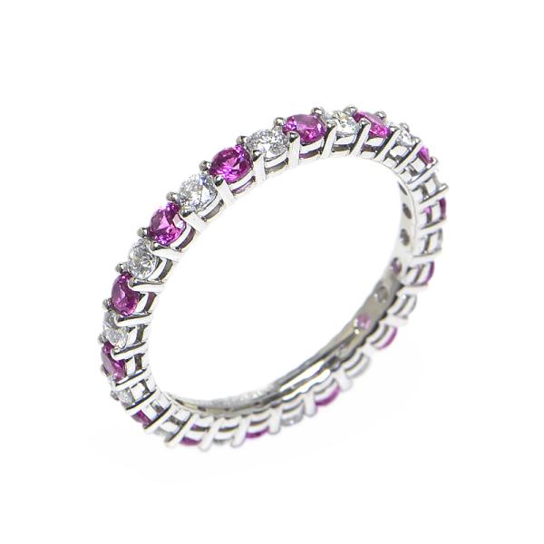 TIFFANY&Co.（ティファニー） エンブレイスバンドリング 10号 Pt950