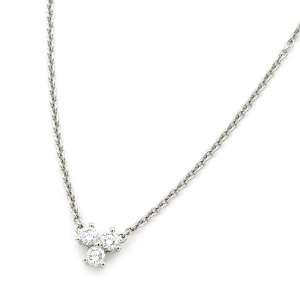 ティファニー アリア 3P ダイヤ ネックレス PT950 プラチナ TIFFANY&Co.（ティファニー） アリアダイヤモンドネックレス Pt950 3P