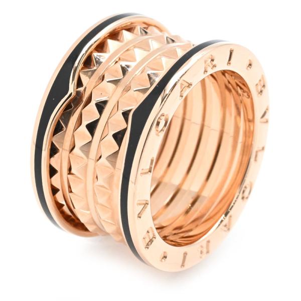 ビー・ゼロワン ブルガリ ロック 4バンドリング #52 11号 357959 K18PG