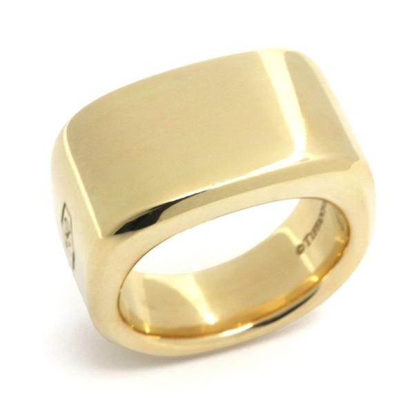 Tiffany 1837 ティファニー メイカーズシグネットリング 10号 K18YG