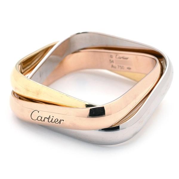 Cartier カルティエ　クッショントリニティリング　54 CARTIER】Medium model トリニティ クッション リング MM (Cartier