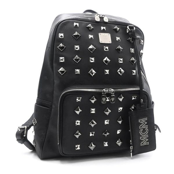MCM（エムシーエム） バックパック MMK1SVH01BK001 PVC レザー