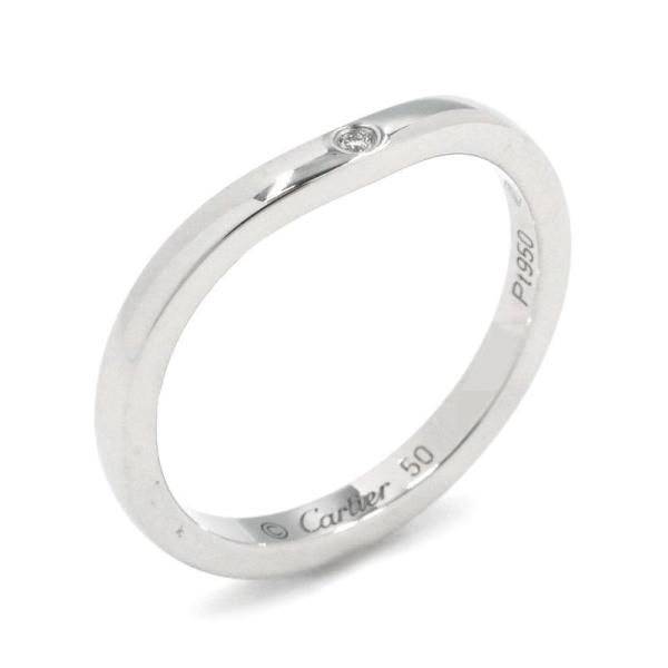 BALLERINE カルティエ バレリーナ ウェディングリング #50 10号 Pt950
