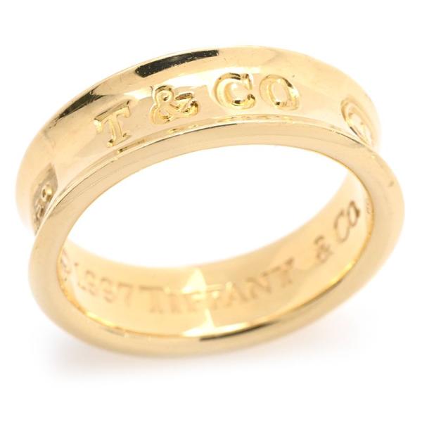 TIFFANY&Co.（ティファニー） 1837リング ミディアム 13号 K18YG 幅6mm