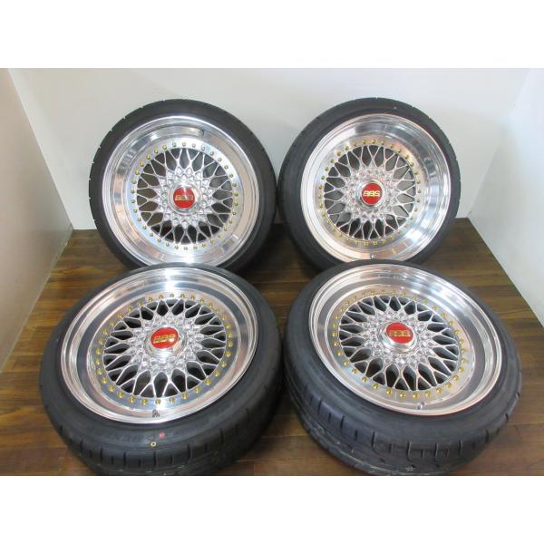 送料無料・税込み】リバレル&バフ加工！ BBS スーパーRS 18in9.5J+20
