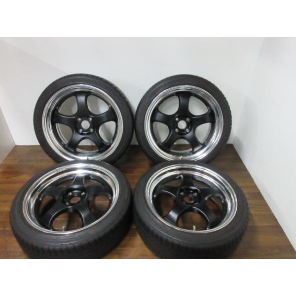 【送料無料・税込み】WORK MEISTER S1R 17in7J+30 18in8J+35 4穴PCD100 BS ポテンザ RE050A 195/45R17